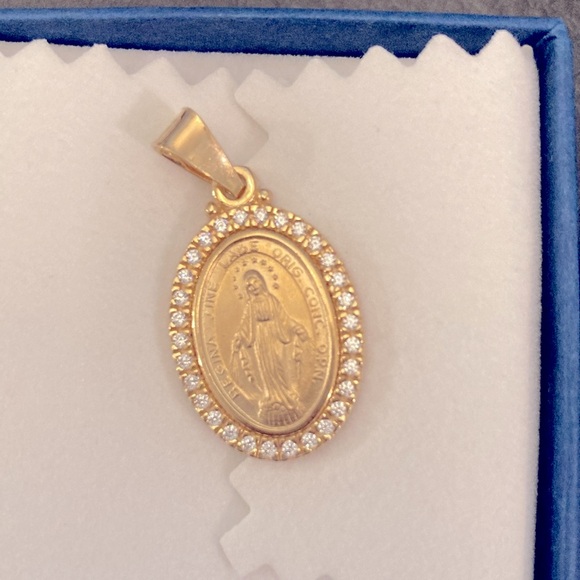 Gold plated pendent made in Italy - brand new - Picture 2 of 4